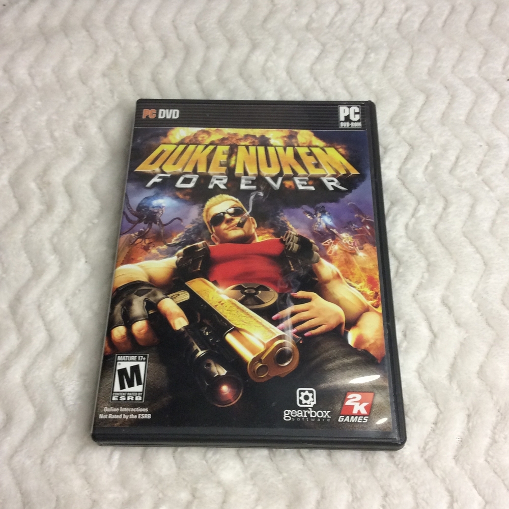 2K Games 2011 Duke Nukem Forever PC/DVD-ROM Game  Clean Disc Tested with Manual